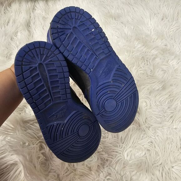 Nike Dunk High GS Black Old Royal Size 4Y/Womens 5.5 308319-024 - Picture 9 of 9